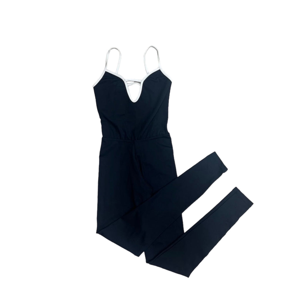 Romper black/white