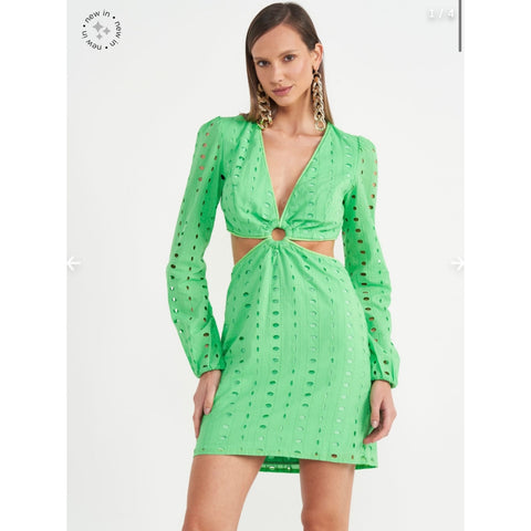 Green dress Colcci