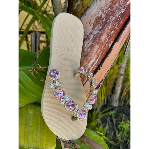 Havaianas flat crystal