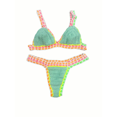 Bikini crochet aviator